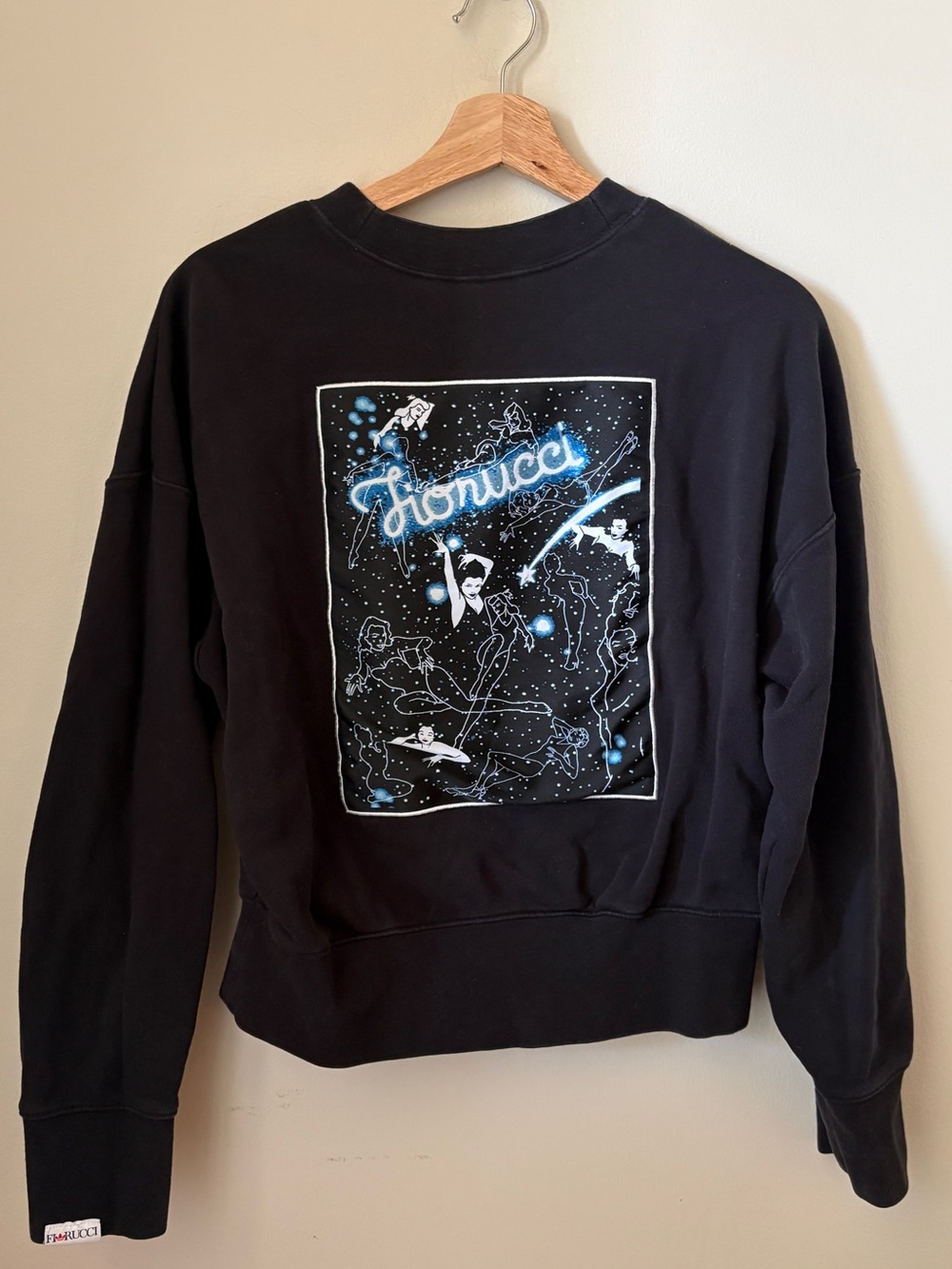 Fiorucci x Adidas Women’s Crewneck Graphic Sweatshirt - Picture 1 of 5